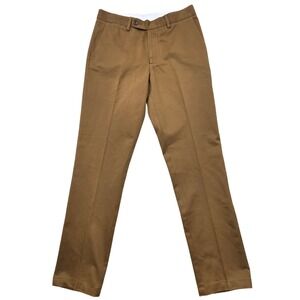 Spier & Mackay Handmade Slim Fit Chino Pants Cotton Brown Mens 33 British